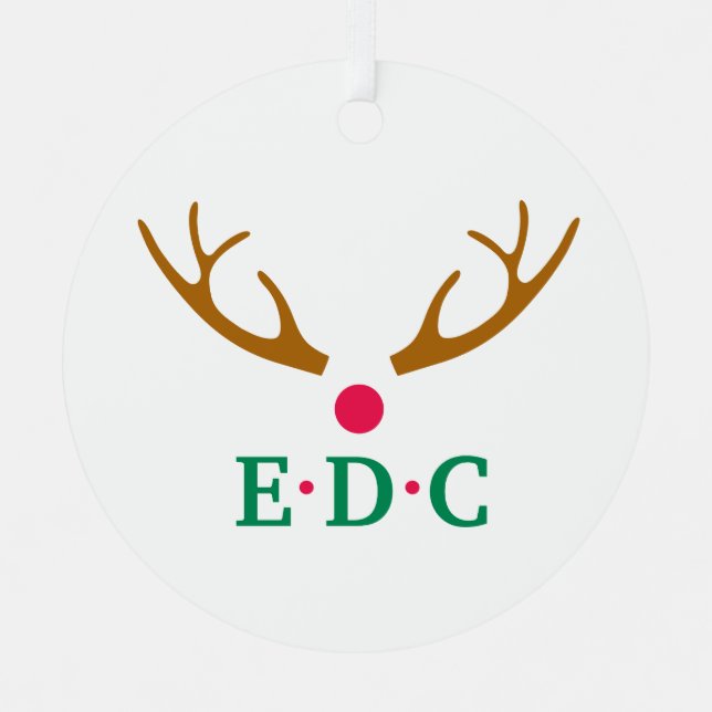 Every Day is Christmas Metal Ornament (Vorderseite)