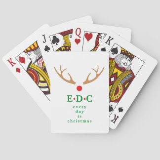 Every Day is Christmas Playing Cards Spielkarten