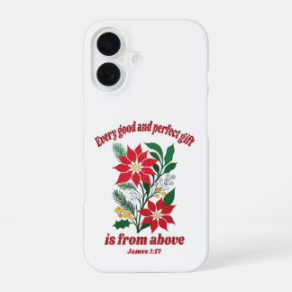 Every Good and Perfect Gift – James 1:17 Christmas iPhone 16 Hülle