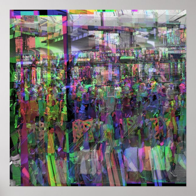 Every moment is a compendium of here besides there poster (Vorne)