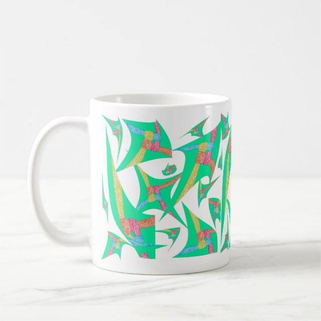 Every Piece Matters Colorful Unity Mug Kaffeetasse (Links)