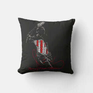 Every Point Matters Tennis-Typografie-T-Shirt  Kissen