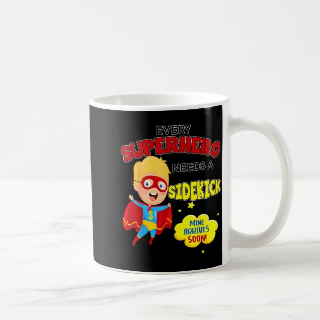 Every Superhero Needs A Sidekick New Big Brother  Kaffeetasse (Rechts)