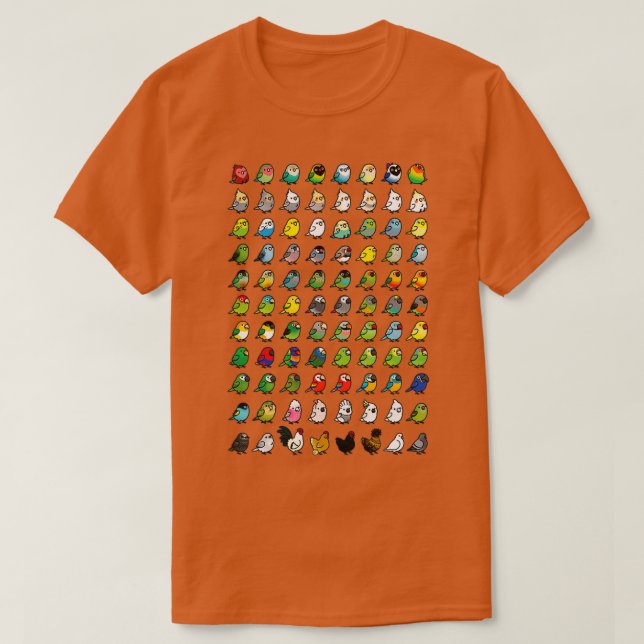 Everybirdy Collection T-Shirt (Design vorne)