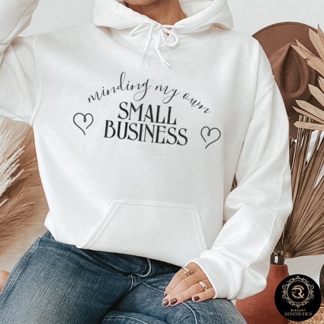 Everyday Casual Hoodie – Minding My Business (Von Creator hochgeladen)