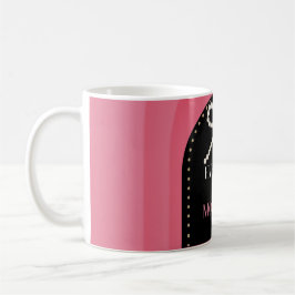 Everyday is Mothers Day Elegance Pink Bow Mug Kaffeetasse