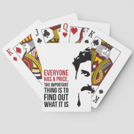 Everyone has a price spielkarten