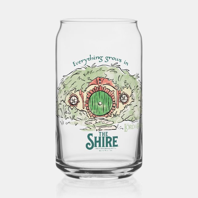 Everything Grows in THE SHIRE™ Dosenglas (Vorderseite)