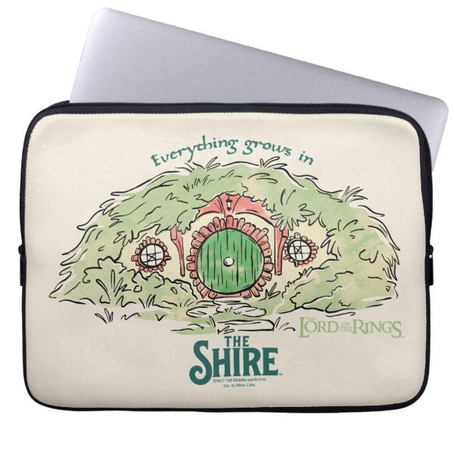 Everything Grows in THE SHIRE™ Laptopschutzhülle (Vorderseite)