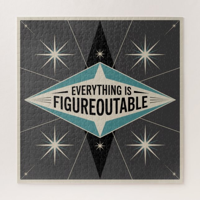 Everything Is Figureoutable Puzzle (Vertikal)