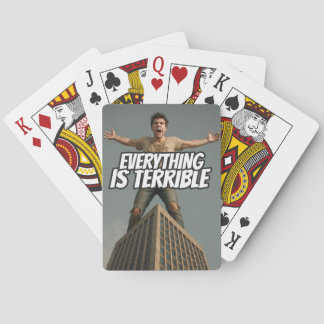 Everything is Terrible Playing Cards - Phil Elmore Spielkarten