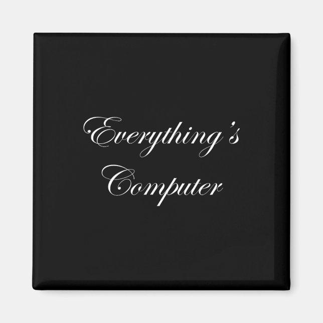 Everythings Computer In A Tesler Donald Trumps Ele Magnet (Vorne)