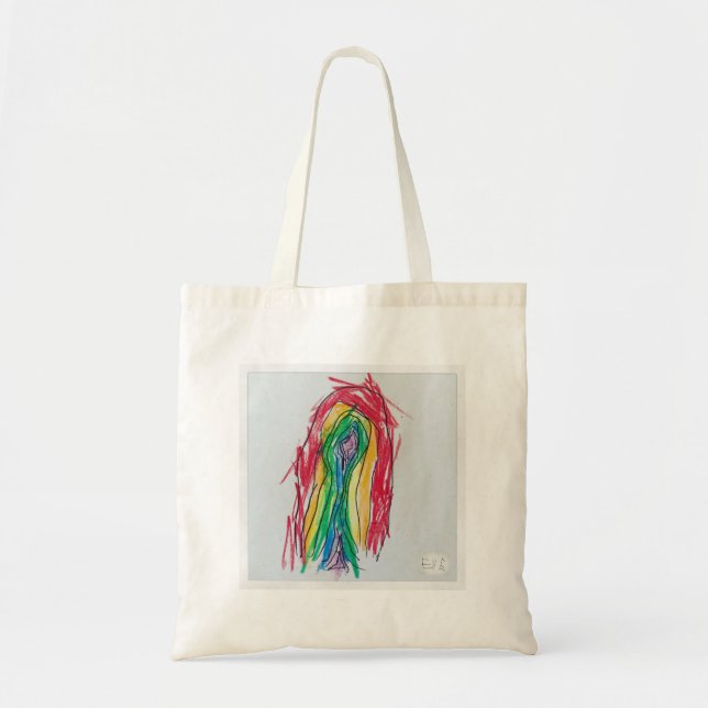 Eve's Rainbow-Tasche Tragetasche (Vorne)