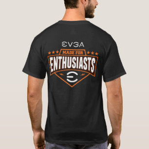 EVGA "Made for Enthusiasten" Schwarzer T - Shirt