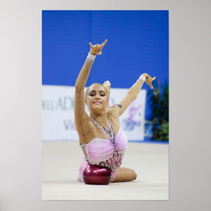 Evgeniya Kanaeva-Ball rund um Poster