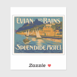 Evian Les Bains Spledide Hotel Aufkleber