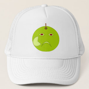 Evil Apple mit Scar Halloween Hut Truckerkappe