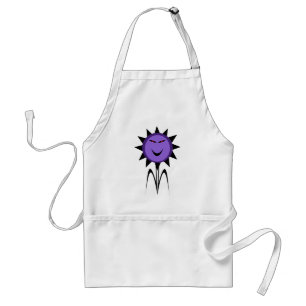 Evil Blume Kawaii Goth Halloween Kochen Schürze