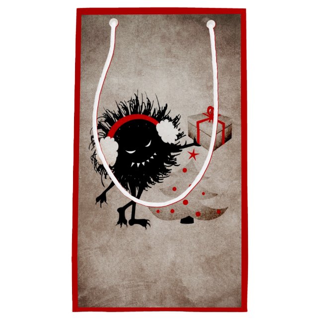 Evil Bug gibt Weihnachten Geschenk Kleine Geschenktüte (Vorderseite)