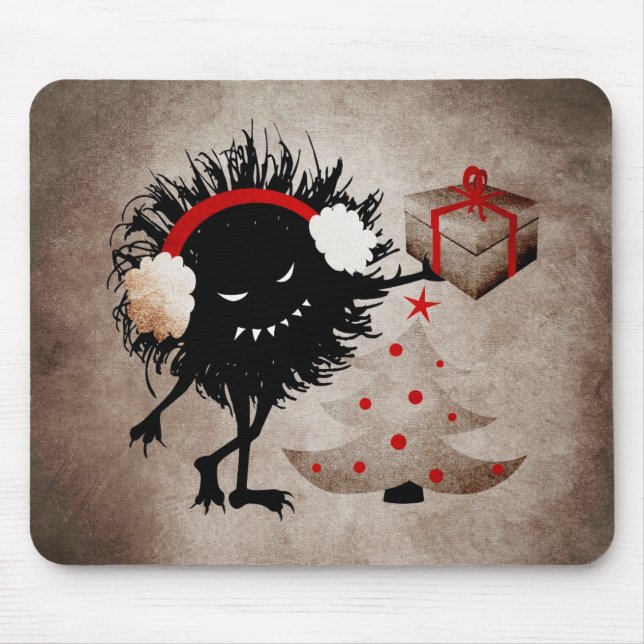 Evil Bug gibt Weihnachten Geschenk Mousepad (Vorne)