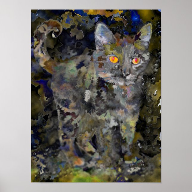 Evil Cat Poster (Vorne)