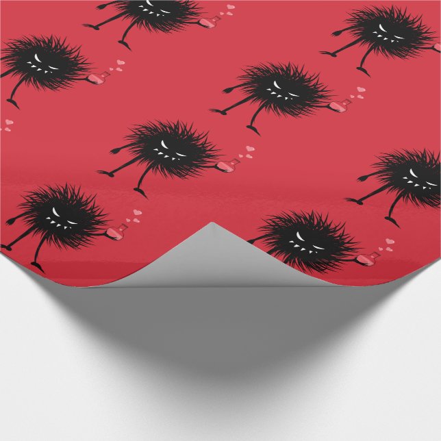 Evil Chemistry Character Liebe Pop Geschenkpapier (Ecke)