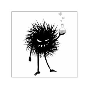 Evil Chemistry Character Liebe Pop Permastempel