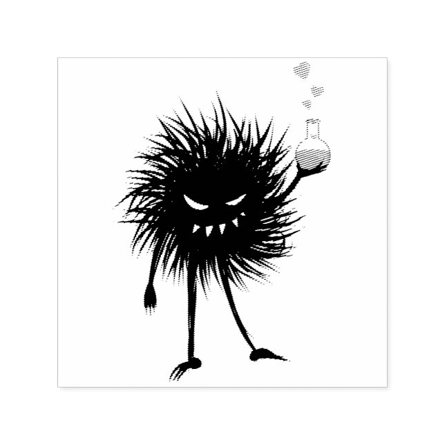 Evil Chemistry Character Liebe Pop Permastempel (Design)