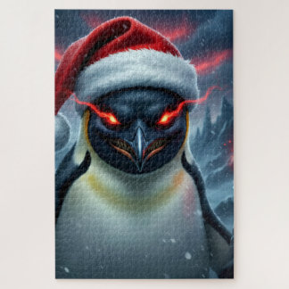 Evil Christmas Penguin Puzzle