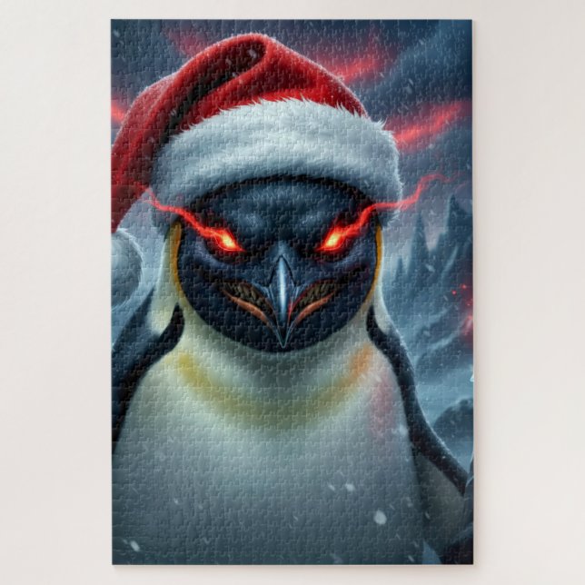 Evil Christmas Penguin Puzzle (Vertikal)