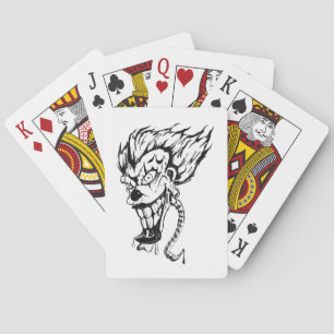 Evil clown Bicycle® Poker Playing Cards Spielkarten