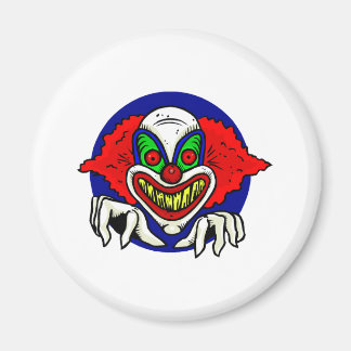 Evil Clown Face Magnet