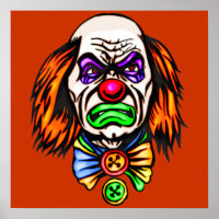 Evil Clown Face