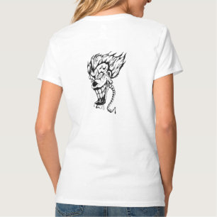 Evil clown Women's Hanes Nano V-Neck T - Shirt