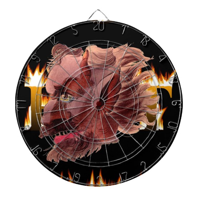 Evil Demon Dartscheibe (vorne)