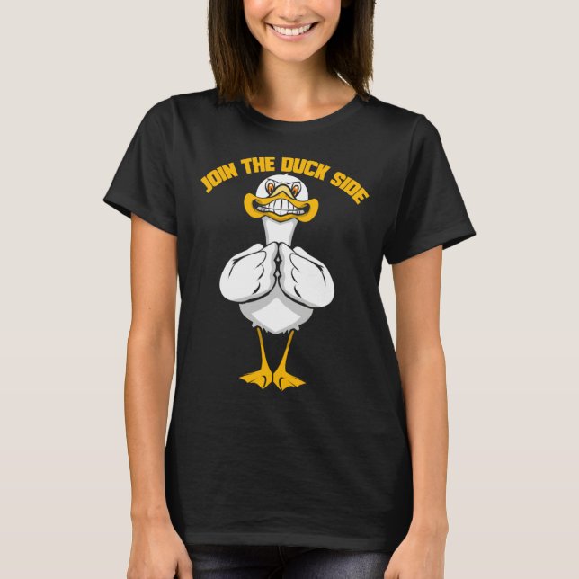 Evil Duck  for Duck Fan Duck Pond T-Shirt (Vorderseite)