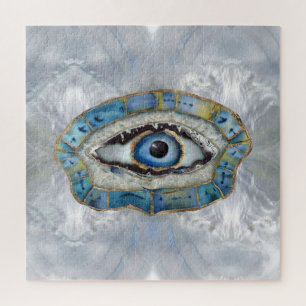 Evil Eye Amulet Geodes und Kristalle Puzzle