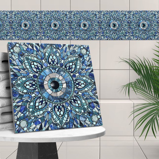 Evil Eye Amulet Mosaik Art Fliese (Von Creator hochgeladen)