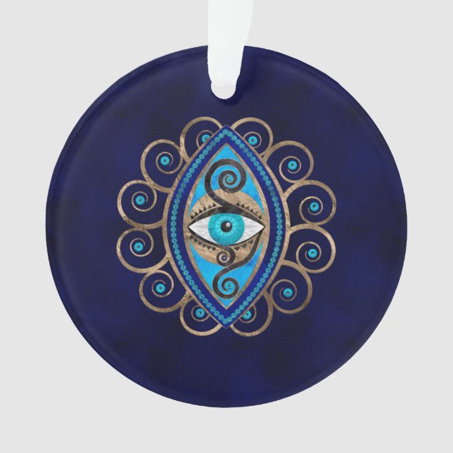 Evil Eye Amulet Ornament (Vorderseite)