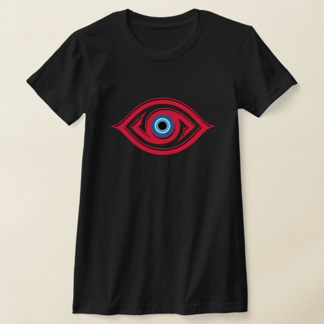 Evil Eye and All Seeing Eye t-shirt (Ablage )
