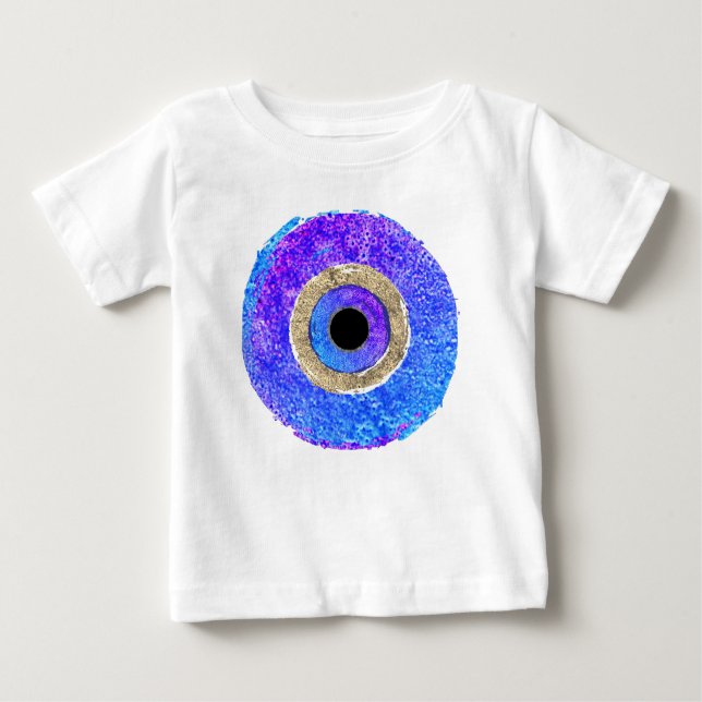 Evil Eye Baby T-shirt (Vorderseite)
