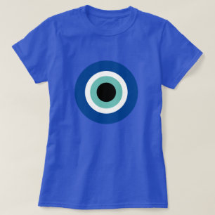 Evil Eye Blue Mati Symbol für Shirt