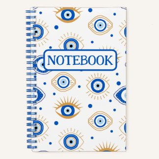 Evil Eye for Viel Glück Protection Notizbuch