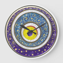 Evil Eye Große Wanduhr