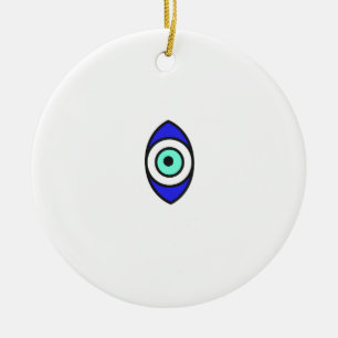 Evil Eye Keramikornament