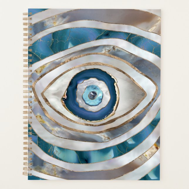 Evil Eye Mineralien und Gold Planer (Vorderseite)