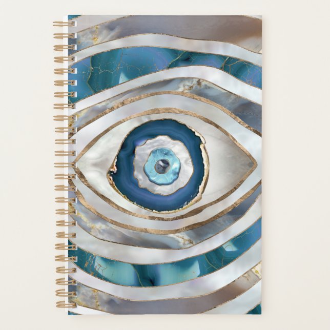 Evil Eye Mineralien und Gold Planer (Vorderseite)