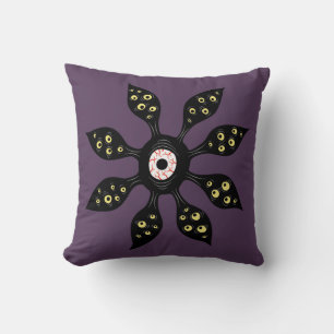 Evil Eye Monster Creepy Gothic Art Kissen