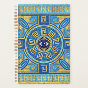 Evil Eye Mosaic Tile Planer