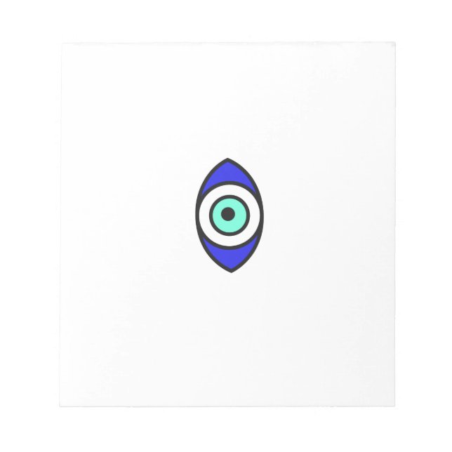 Evil Eye Notizblock (Vorderseite)